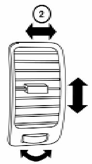 NISSAN FRONTIER 2006 - HEATER AND AIR CONDITIONER (manual) - 2