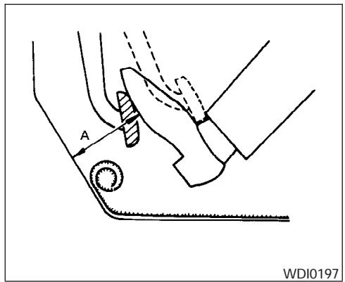 NISSAN FRONTIER 2006 - CHECKING PARKING BRAKE - 1