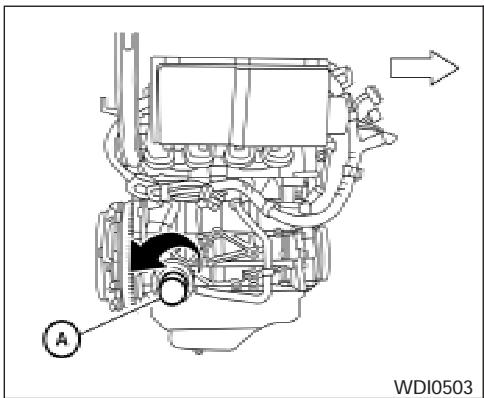 NISSAN FRONTIER 2006 - CHANGING ENGINE OIL FILTER - 1