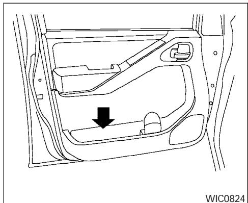 NISSAN FRONTIER 2006 - CAUTION - 1