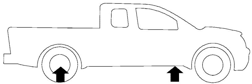 NISSAN FRONTIER 2006 - WARNING - 1