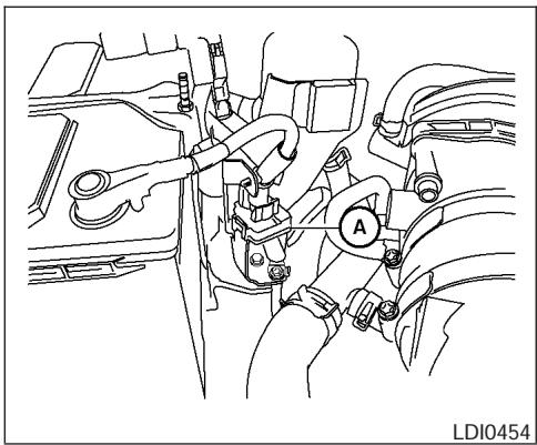 NISSAN FRONTIER 2006 - JUMP STARTING - 1