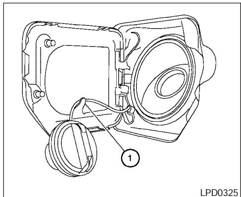 NISSAN FRONTIER 2006 - FUEL-FILLER CAP - 1