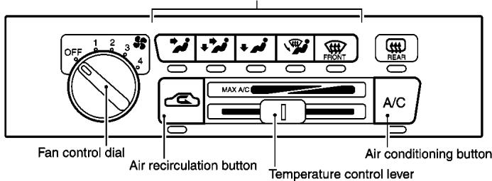 NISSAN MAXIMA 2001 - AIR FLOW CHARTS - 6