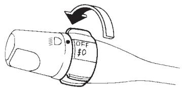 NISSAN MAXIMA 2001 - FOG LIGHT SWITCH (if so equipped) - 1