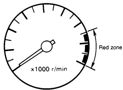 NISSAN MAXIMA 2001 - Odometer/Twin trip odometer - 1