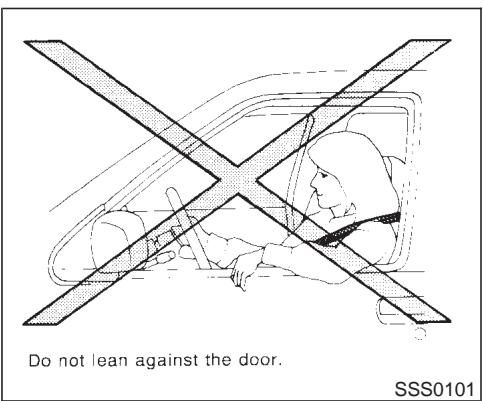 NISSAN MAXIMA 2001 - WARNING - 1