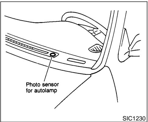 NISSAN MAXIMA 2001 - HEADLIGHT SWITCH - 1