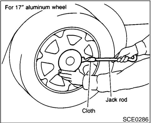 NISSAN MAXIMA 2001 - CAUTION - 1