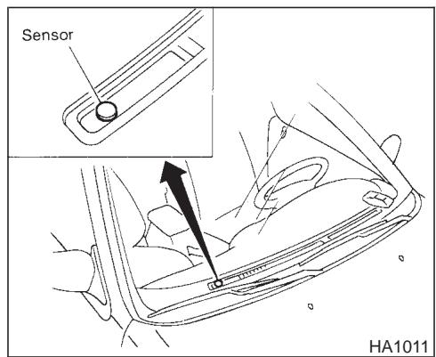 NISSAN MAXIMA 2001 - OPERATING TIPS - 1