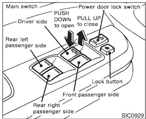 NISSAN MAXIMA 2001 - WARNING - 1