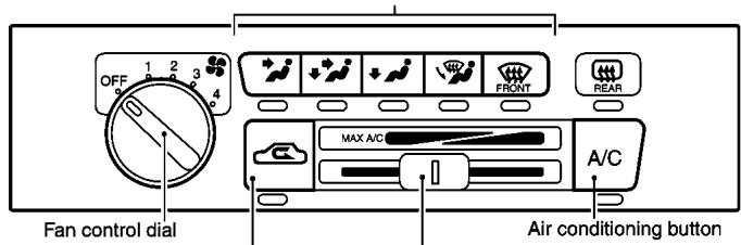NISSAN MAXIMA 2001 - AIR FLOW CHARTS - 3