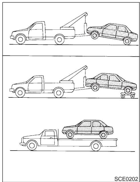 NISSAN MAXIMA 2001 - CAUTION - 1