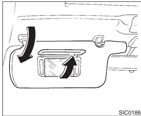 NISSAN MAXIMA 2001 - VANITY MIRROR LIGHT (if so equipped) - 1