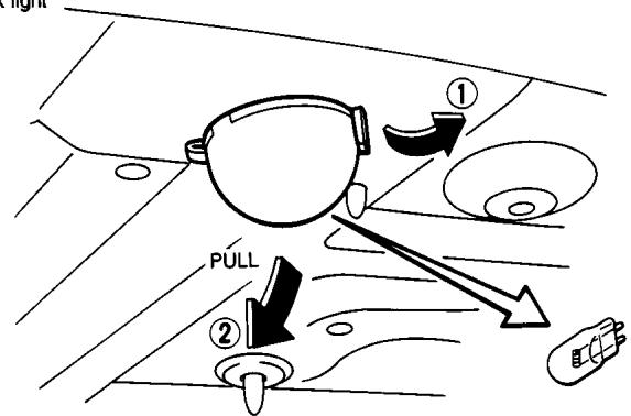 NISSAN MAXIMA 2001 - Replacement procedures - 7