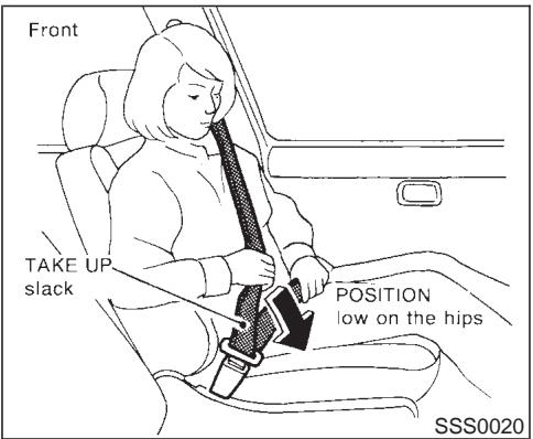 NISSAN MAXIMA 2001 - WARNING - 1