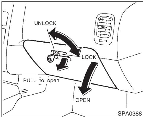 NISSAN MAXIMA 2001 - CAUTION - 1