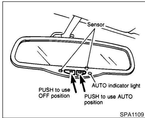 NISSAN MAXIMA 2001 - WARNING - 1