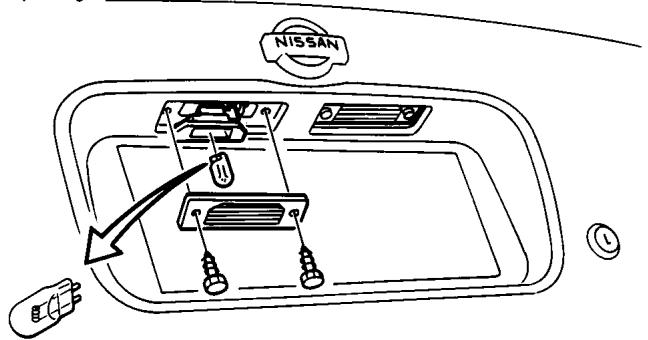 NISSAN MAXIMA 2001 - Replacement procedures - 8