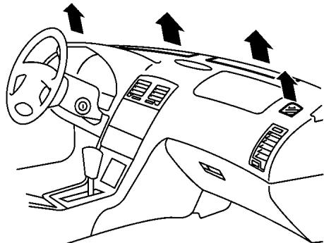 NISSAN MAXIMA 2001 - AIR FLOW CHARTS - 1