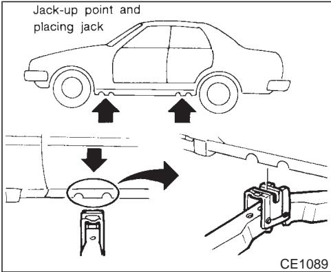 NISSAN MAXIMA 2001 - CAUTION - 2