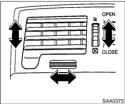 NISSAN MAXIMA 2001 - VENTILATORS - 1