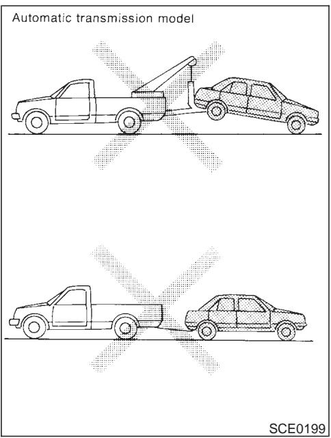 NISSAN MAXIMA 2001 - TOWING RECOMMENDED BY NISSAN - 1