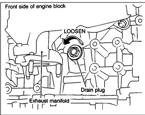NISSAN MAXIMA 2001 - WARNING - 1