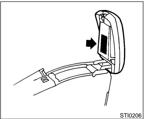 NISSAN MAXIMA 2001 - EMISSION CONTROL INFORMATION LABEL - 1