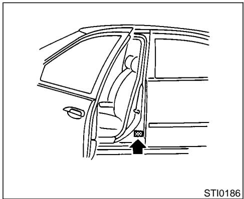 NISSAN MAXIMA 2001 - ENGINE SERIAL NUMBER - 1