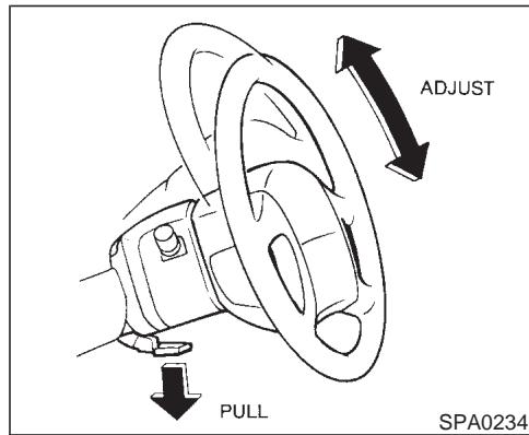 NISSAN MAXIMA 2001 - STEERING WHEEL - 1