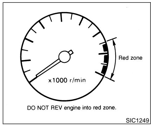 NISSAN MAXIMA 2003 - Resetting the trip odometer: - 1