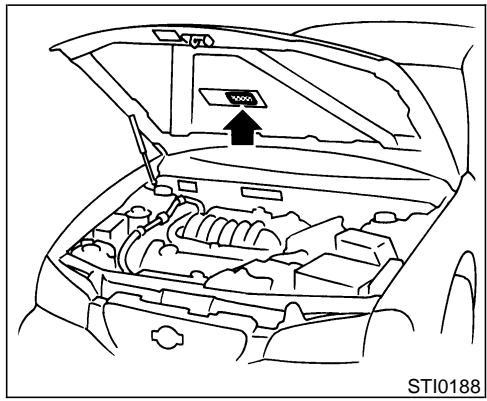 NISSAN MAXIMA 2003 - VEHICLE IDENTIFICATION - 5