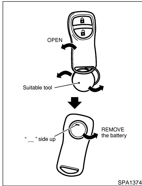 NISSAN MAXIMA 2003 - 3-8 Pre-driving checks and adjustments - 1