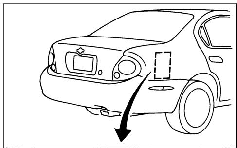 NISSAN MAXIMA 2003 - WARNING - 2