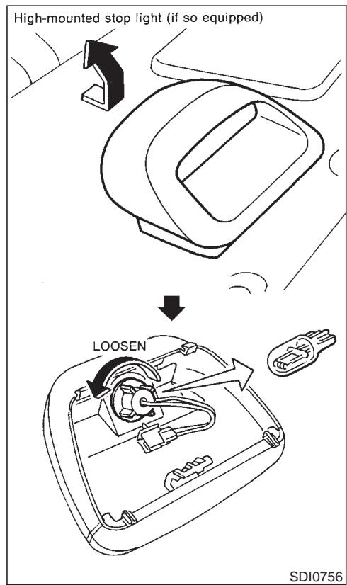 NISSAN MAXIMA 2003 - Replacement procedures - 10