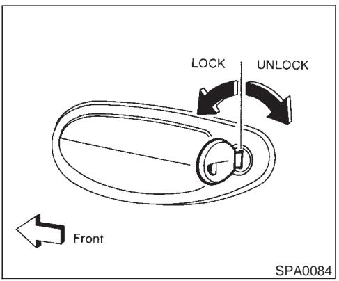 NISSAN MAXIMA 2003 - WARNING - 1