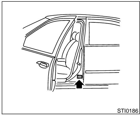 NISSAN MAXIMA 2003 - VEHICLE IDENTIFICATION - 4