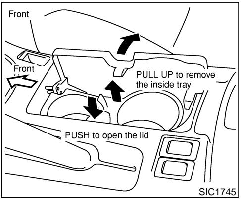 NISSAN MAXIMA 2003 - CAUTION - 1