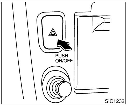 NISSAN MAXIMA 2003 - HAZARD WARNING FLASHER SWITCH - 1
