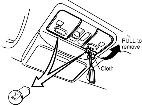 NISSAN MAXIMA 2003 - Replacement procedures - 5