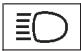 NISSAN MAXIMA 2003 - Cruise set indicator light - 1