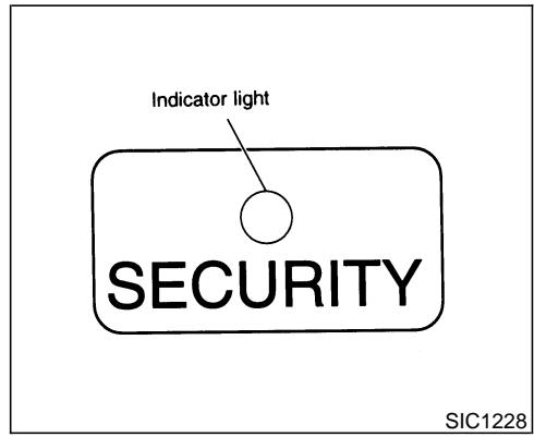 NISSAN MAXIMA 2003 - VEHICLE SECURITY SYSTEM - 1