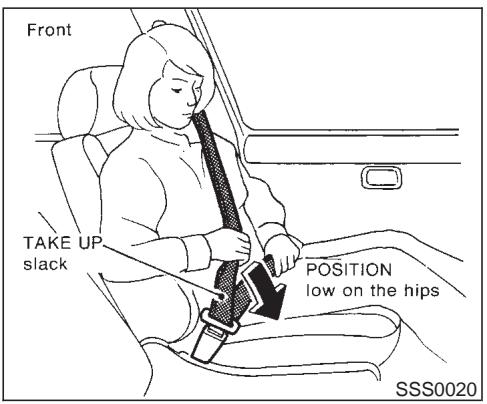 NISSAN MAXIMA 2003 - WARNING - 1