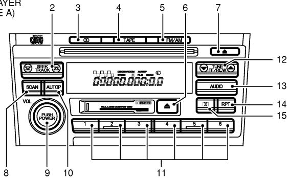 NISSAN MAXIMA 2003 - Compact Disc (CD) player - 2