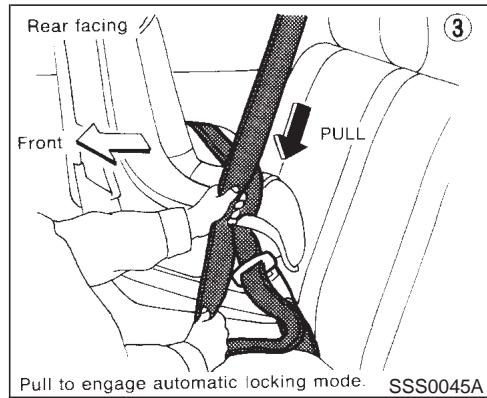 NISSAN MAXIMA 2003 - Rear facing - 3