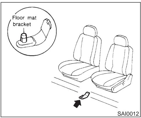 NISSAN MAXIMA 2003 - FLOOR MATS - 1