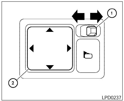 NISSAN MAXIMA 2004 - AUTOMATIC ANTI-GLARE INSIDE MIRROR - 2