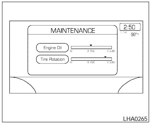 NISSAN MAXIMA 2004 - HOW TO USE THE "TRIP" BUTTON - 2