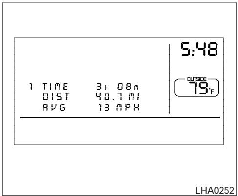 NISSAN MAXIMA 2004 - HOW TO USE "PREV" BUTTON - 1